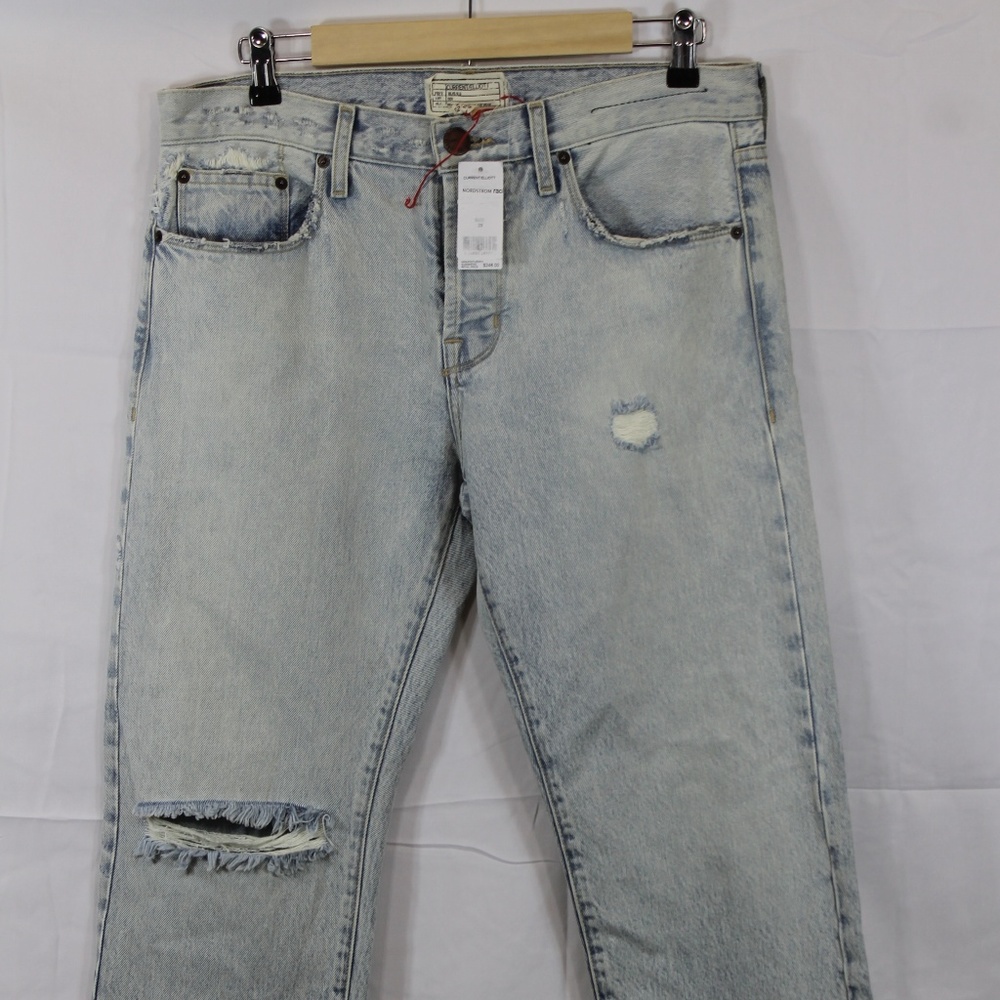 Current Elliott Crossover Ligtht Wash Jeans 29 NEW